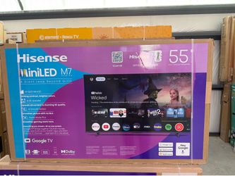 55”HISENSE MINI LED 4K SMART TV