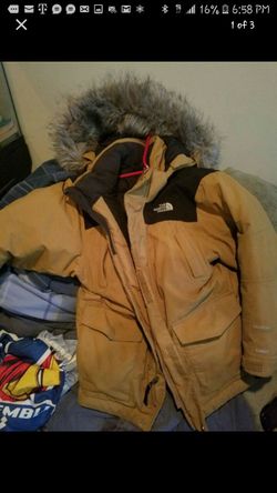 Kids size 6 north face winter coat for sale