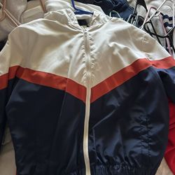 Red White Blue Windbreaker 