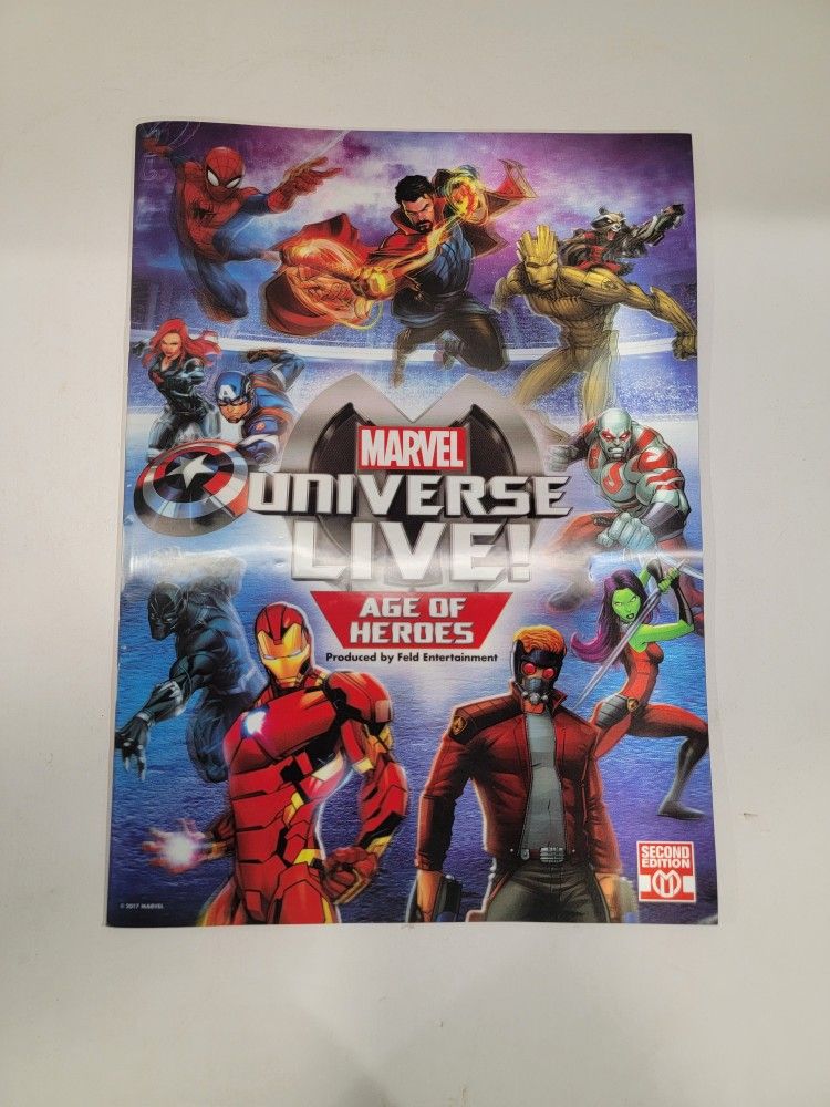 Marvel Universe Live Age Of Heroes Second Edition Program