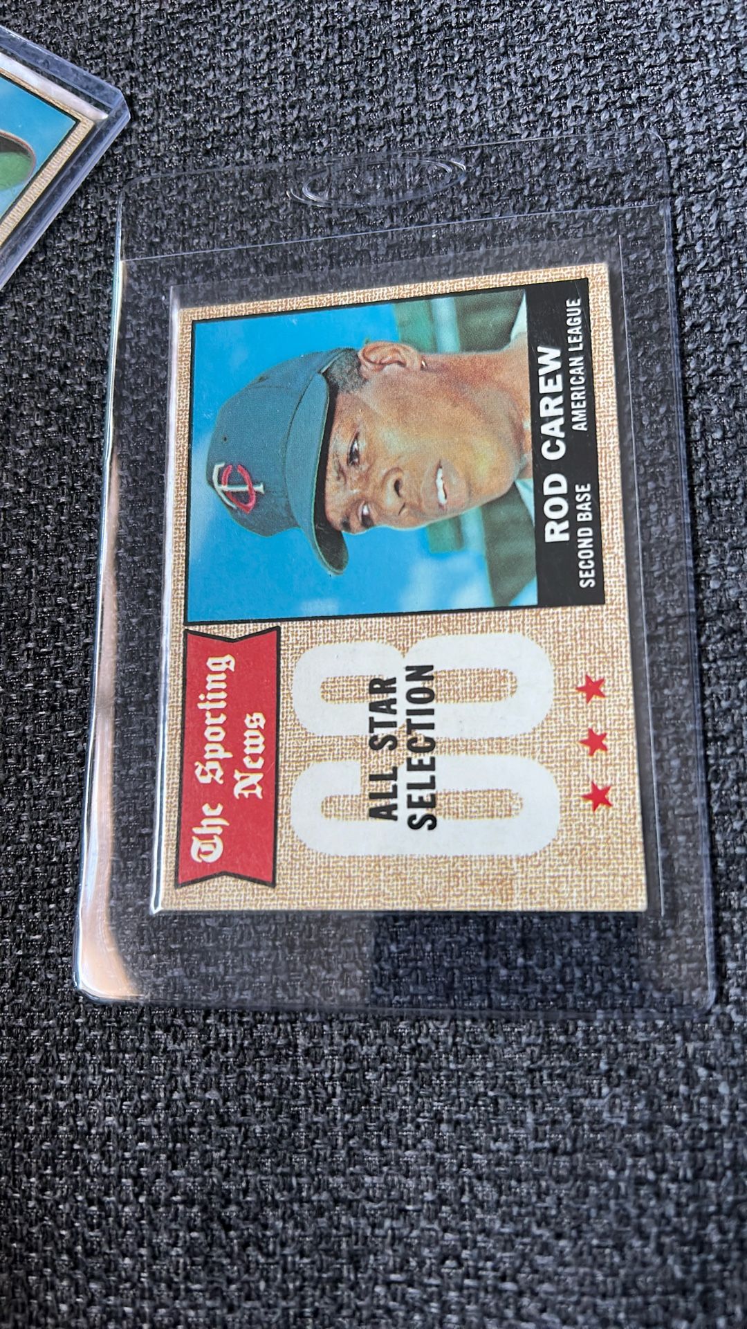 1968 Rodney Cline Carew (October All  American League batting champion in history not to have hit a home run during that season. Capturin