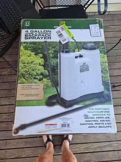 Backpack Sprayer 4 Gallon by Greenwood