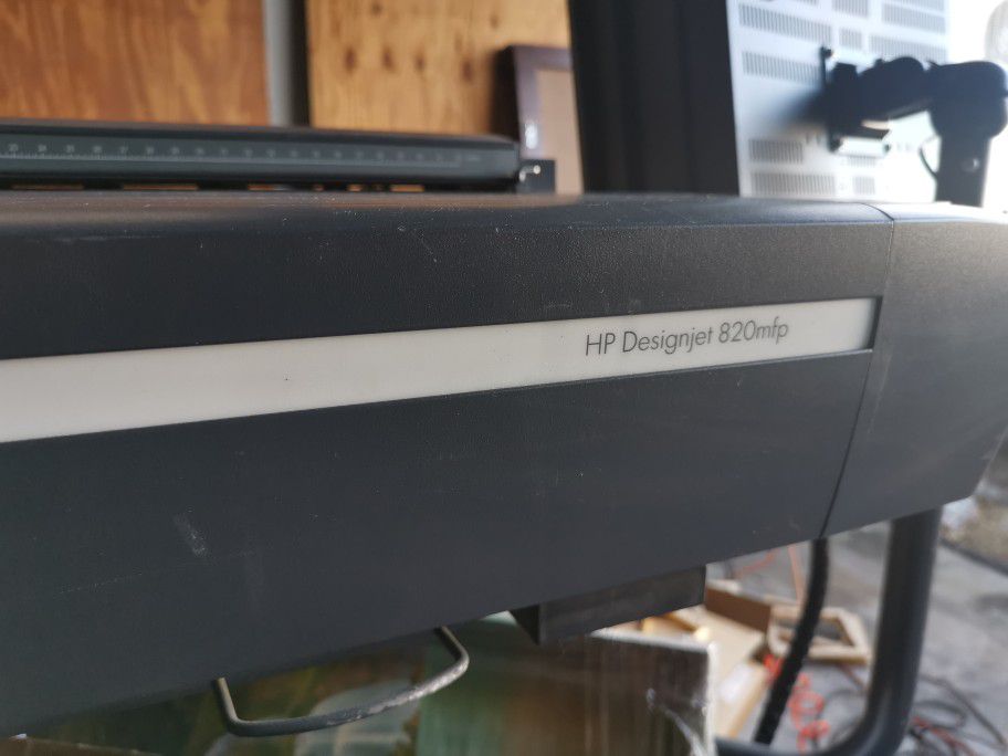 Hp Designjet 815 Scanner With PC For Parts