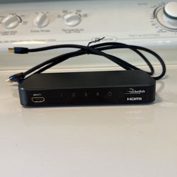 Rocketfish 4 Port 4K 60Hz HDMI Switch Box
