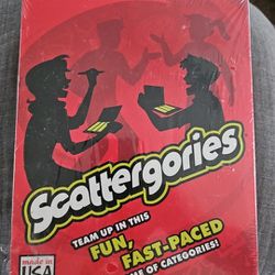 Scattergories Game by Hasbro Gaming 2013 NEW In Sealed Shrink Wrap 