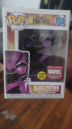Black Panther Gitd Funko Pop 612