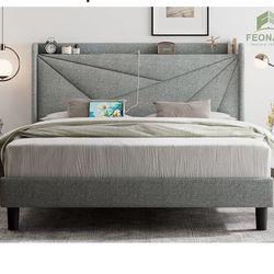 FULL SIZE BED FRAME ( mattress not Included)