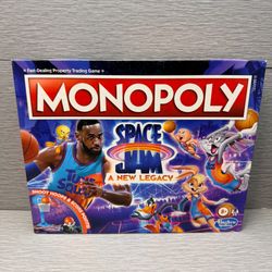 Monopoly: Space Jam: A New Legacy Edition Family Board Game, LeBron James Space