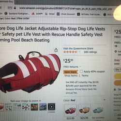 Dog Life Jacket