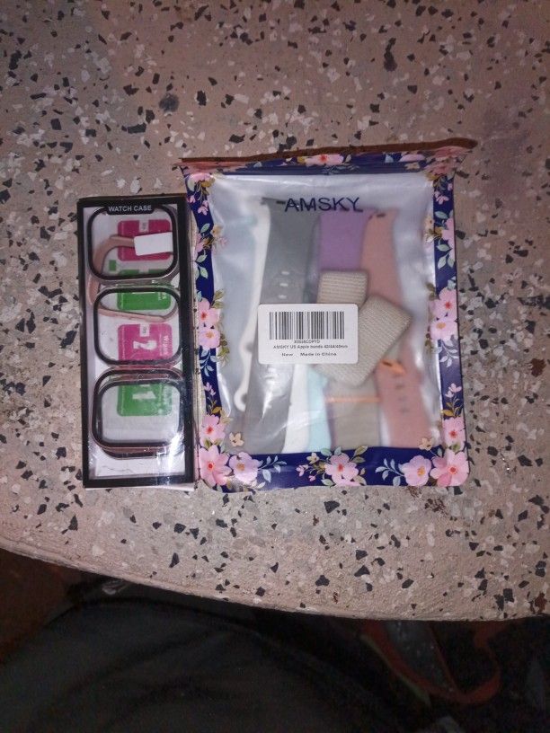 Apple watch casing and Apple watch bands or smart smartwatch 