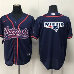 New England Patriots Baseball Jersey