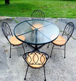 Mid Century Modern Patio Set