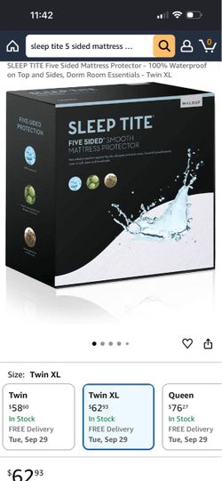 Sleep 🛌 tite luxury mattress, protectors two twin XL