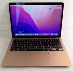 Apple MacBook Air 2020 Rose Gold 256gb 16gb only $180