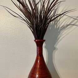 Stunning Red Vase