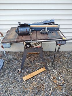 Craftsman table saw solid 10"