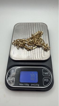 22” 10k gold necklace