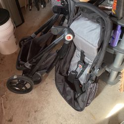 GB Life Stroller With Car seat And Base