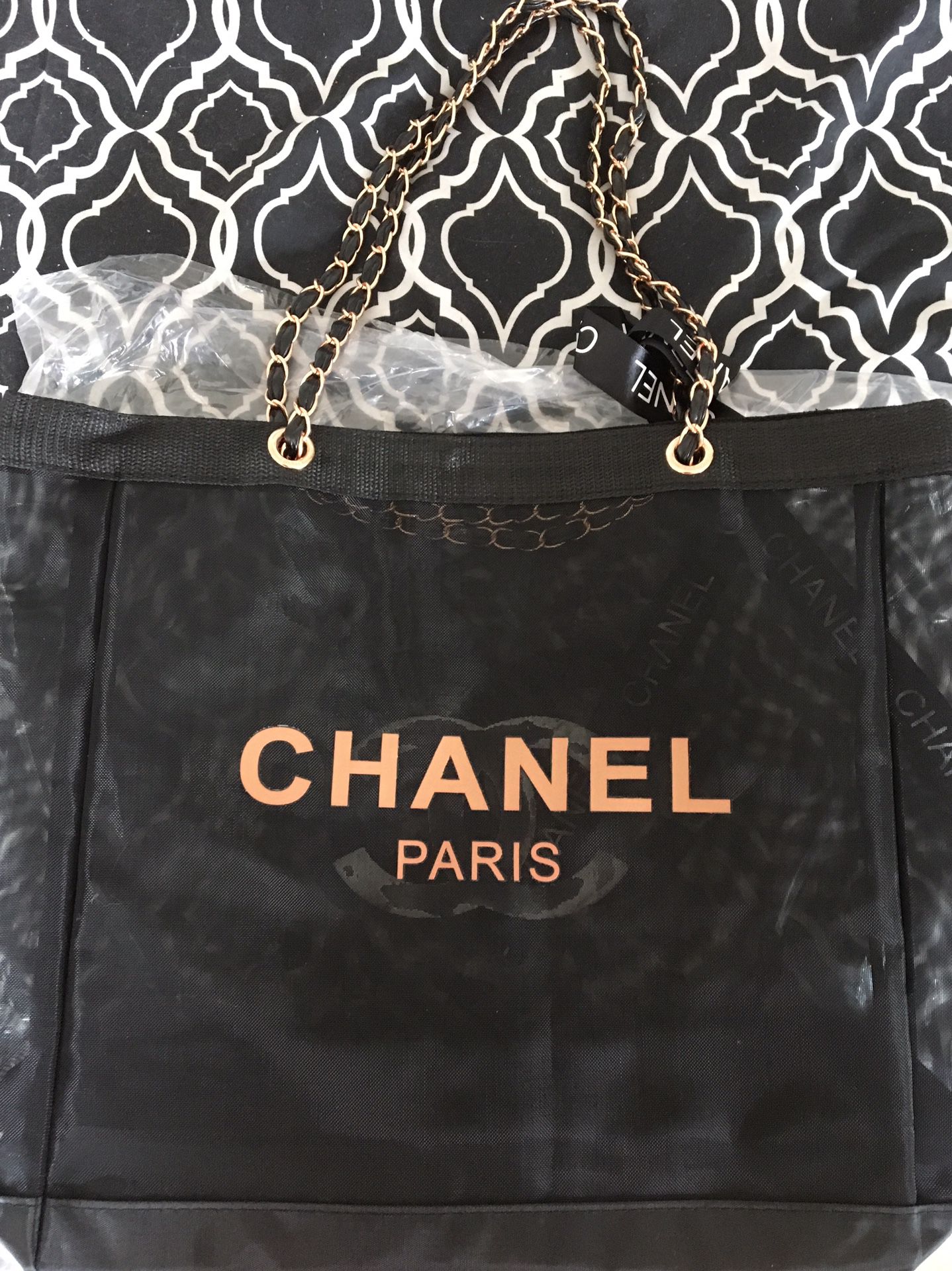 AUTHENTIC Chanel VIP Precision gift Duffel Cambon Quilted Black.. for Sale  in ELEVEN MILE, AZ - OfferUp