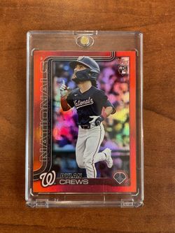 2025 Topps Dylan Crews [Red Big Head Variation] #74 (5/5)