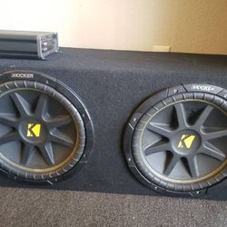 Kicker 12s Box And Amp