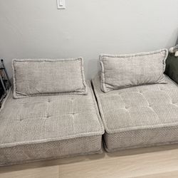 Two piece couch