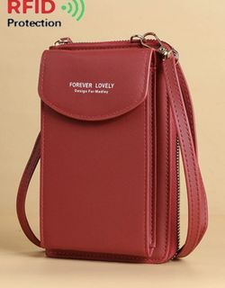 Mini Red Crossbody Bag 