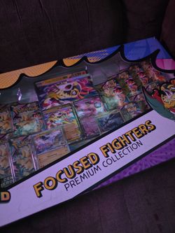Pokémon Focused Fighters Premium Collection Box