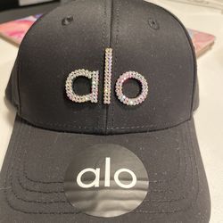 Custom bling alo hat