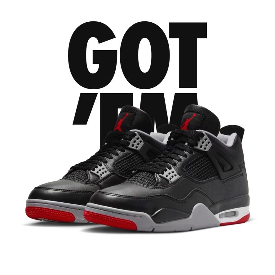 Jordan 4 Bred