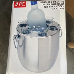 Stainless Steel Shot Glass Set