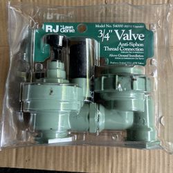Sprinkler valves