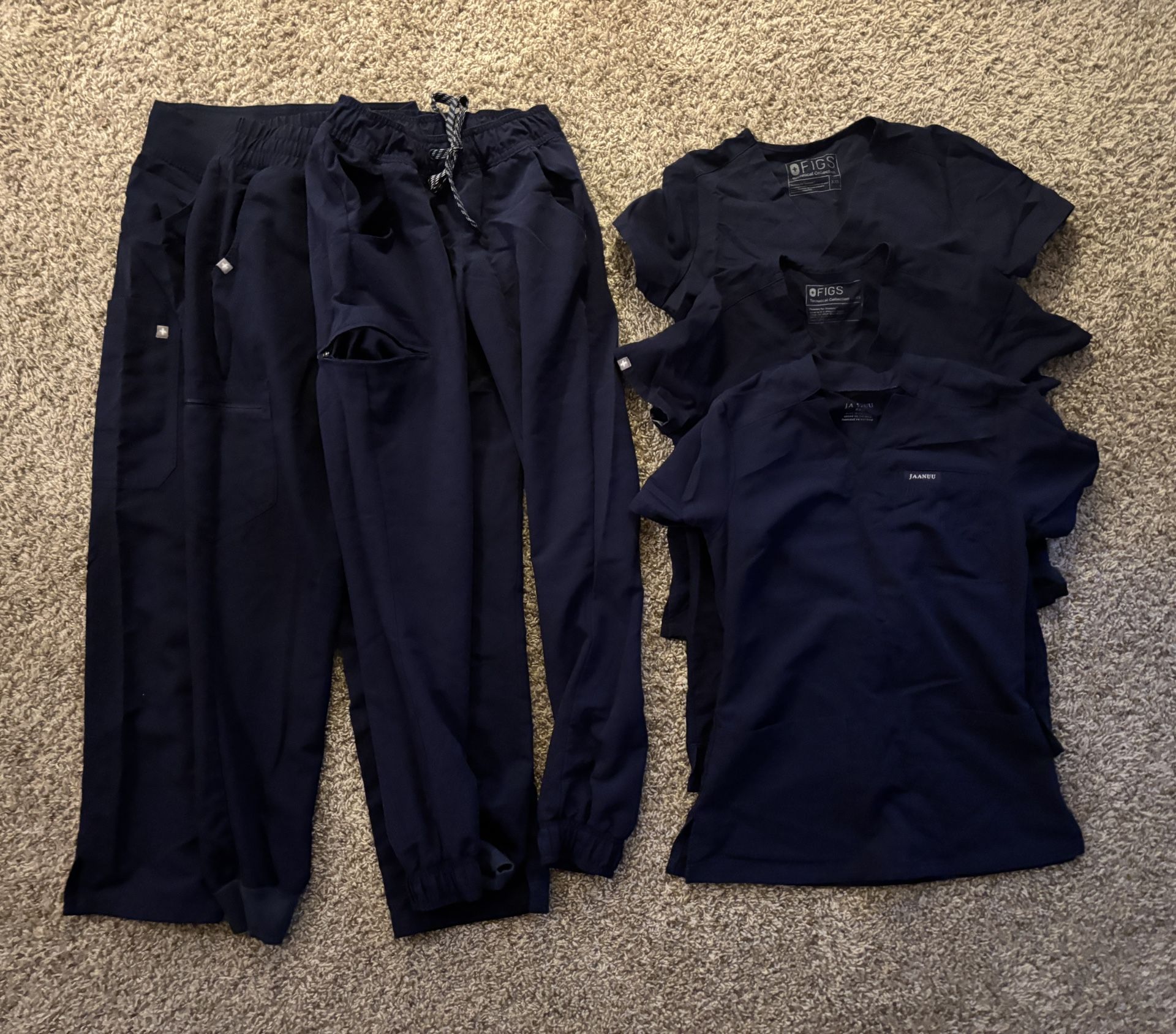 FIGS and Jaanuu Scrubs Bundle