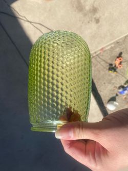 Hobnail Glass Vase