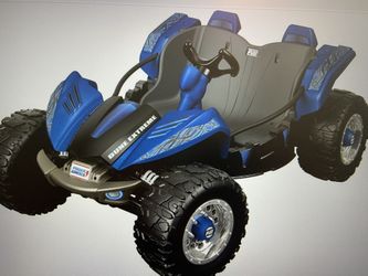 Power wheels cheap dune racer blue