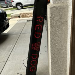 Red Dog Pool Table Light