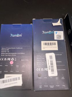 7am2m Electric Toothbrush – Lot of 2