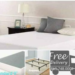 New King Serta Sleepwell Memory Foam Cool Gel Mattresses