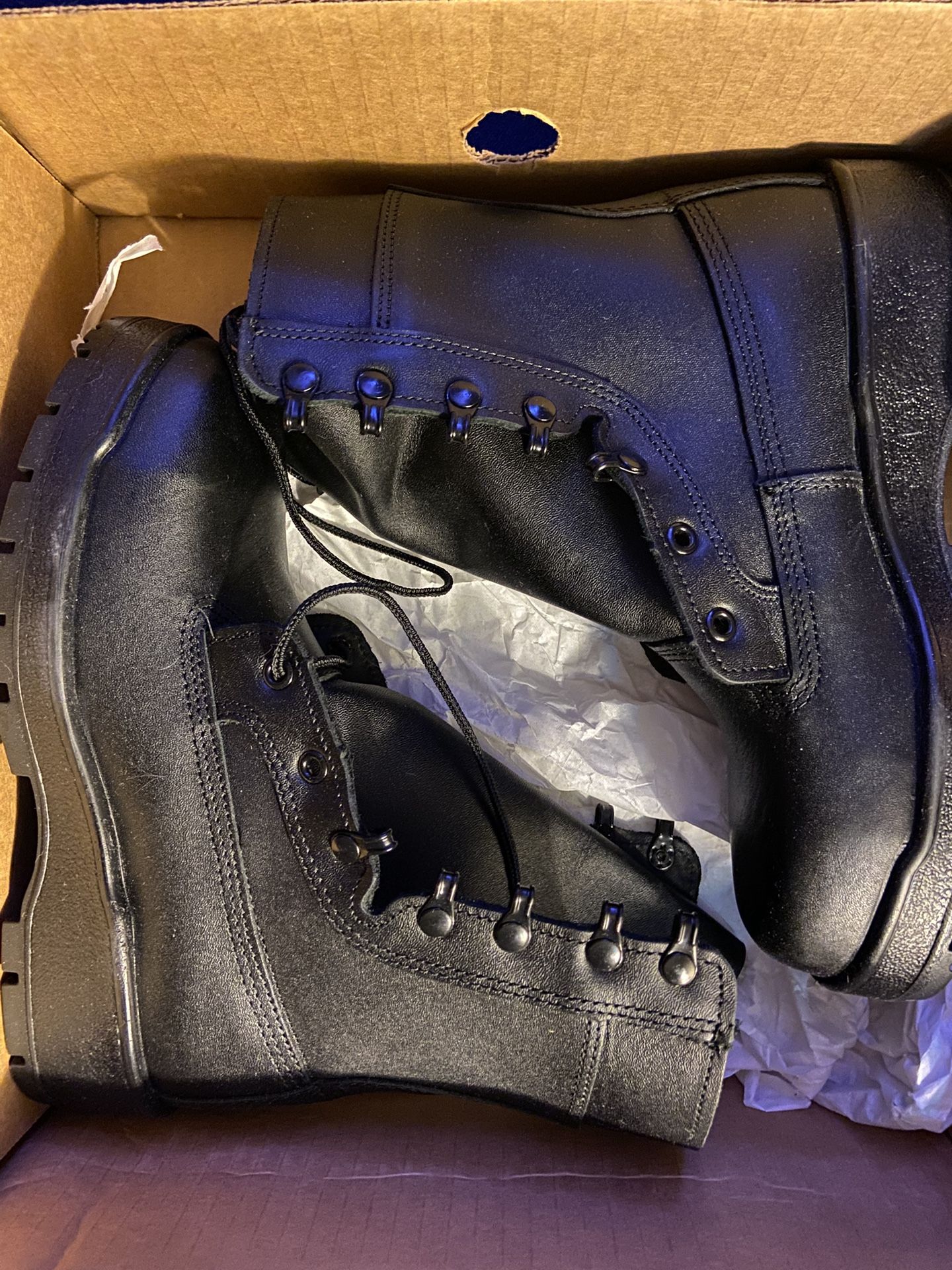 Women’s Steel Toe Military Boots 7.5
