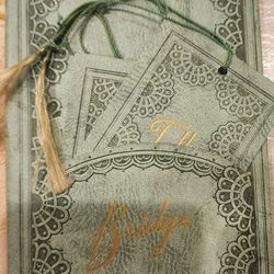 Vintage 1960's BRIDGE SCORE CARDS WITH TALLY CARDS. 