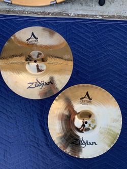 Zildjian A Custom Series 15” Mastersound Hi Hat Drum Cymbals BRAND NEW Retails for $589