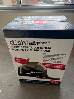 Up for sale is a KING DISH Tailgater Pro Premium Automatic Satellite TV Antenna System (Part #: DTP4900-A0). Perfect for RVing, tailgating, camping,