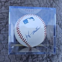 Signed Hideki Matsui Baseball Autograph New York Yankees Auto Ball