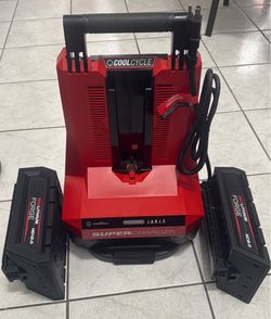 Milwaukee MX Fuel Batteries And Charger
