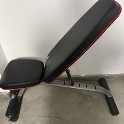 ADIDAS Adjustable Weight Workout Bench. Like New. 