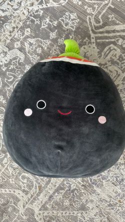 Large Sushi Roll Squishmallow Plush Pillow