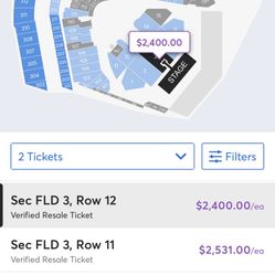 2 Tickets To Motle Crue, Def Leppard, Poison And Joan Jett 