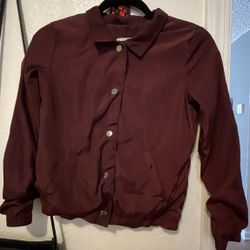 Burgundy Jacket