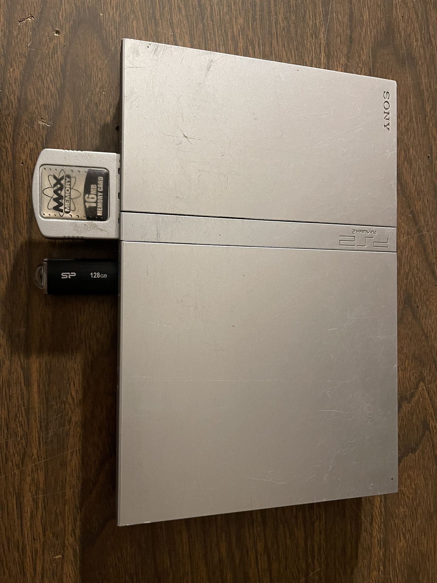 Silver Modded Slim PS2