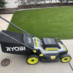 20 Inch 40V Self-Propelled Lawnmower With 6Ah Battery And Charger